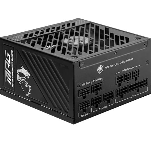 MSI MPG A850GS PCIE5 Power Supply 850W Deal