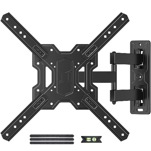 USX MOUNT Full Motion TV Wall Mount Bracket for 23-55 Inch TVs