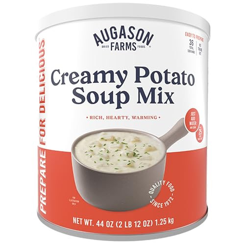 Augason Farms Creamy Potato Soup Mix 44-Oz (36 Servings)