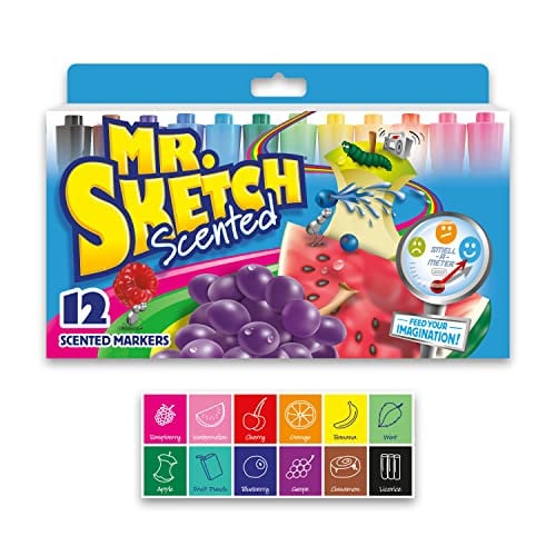 Mr. Sketch 12-Count Chisel Tip Scented Markers Deal