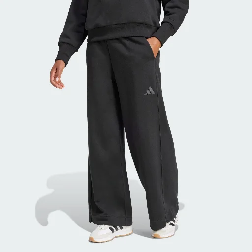 Adidas Women's ALL SZN Fleece Loose Wide-Leg Pants Deal
