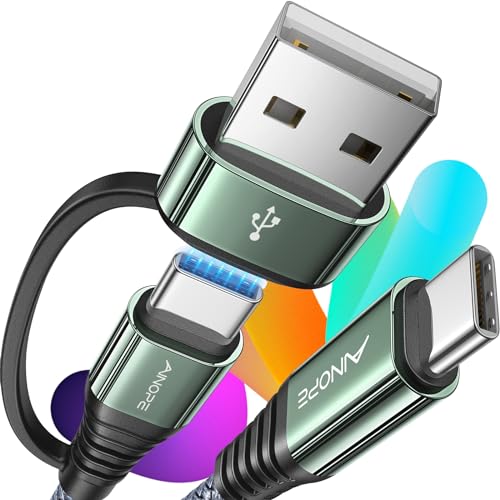 AINOPE 1' 60W USB-C to USB A/C Cable Deal