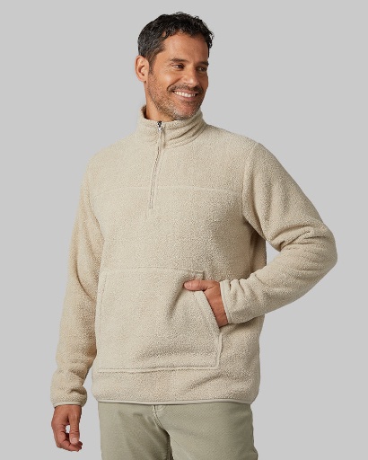 Men's Thermal Fleece 1/4 Zip Top- Many Colors