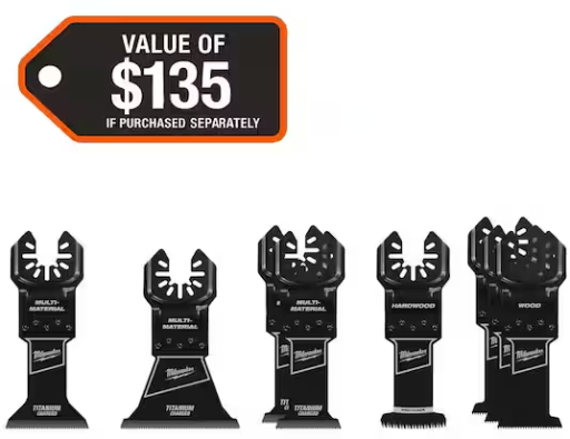 Milwaukee Oscillating Multi-Tool Blade Kit (8-Piece) Deal
