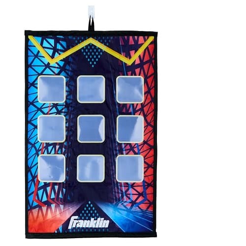 Franklin Sports Tic Tac Toe Target Toss Game Set with 10 Self-Stick Bags