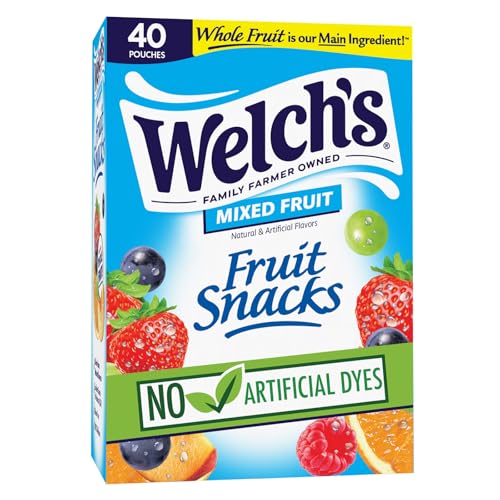 Welch's Fruit Snacks Mixed Fruit 40-Pack Deal