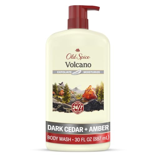 Old Spice Body Wash for Men (Volcano) 30-Oz
