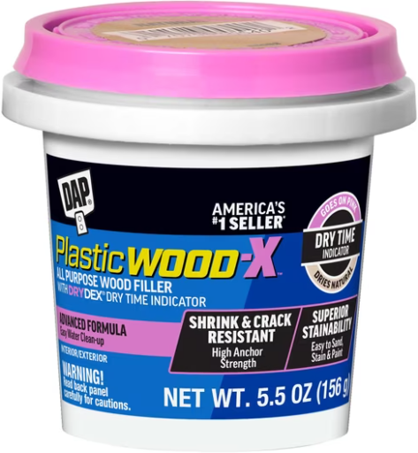 DAP Plastic Wood-X with DryDex 5.5 oz Natural Wood Filler Deal