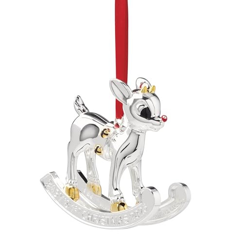 Lenox 2025 Babys 1st Christmas Rudolph Ornament