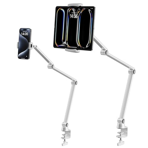 LULULOOK Aluminum Alloy iPad Stand (White)