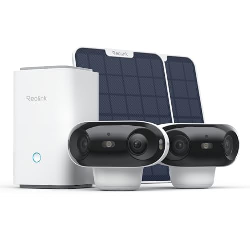REOLINK 4K Dual-Lens 180° Outdoor Wireless Security Camera with Home Hub and 2X Argus 4 Pro Deal