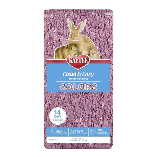 Kaytee Clean & Cozy Colors Small Animal Bedding Plum 24.6 Liters