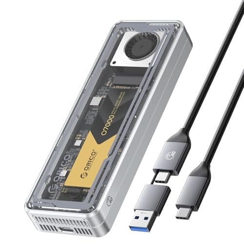 ORICO 40Gbps M.2 NVMe SSD Enclosure with Cooling Fan Deal