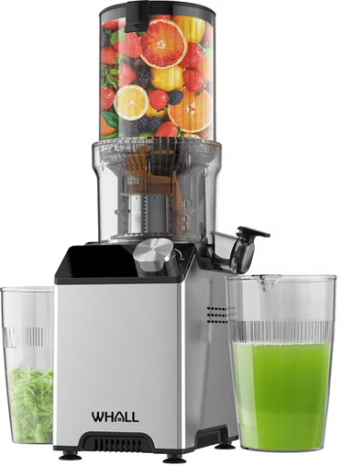WHALL Cold Press Juicer Machine with 4" Extra Large Feed Chute Deal