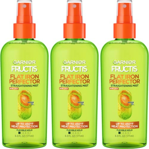 Garnier Fructis Style Flat Iron Perfector Straightening Mist 3-Pack