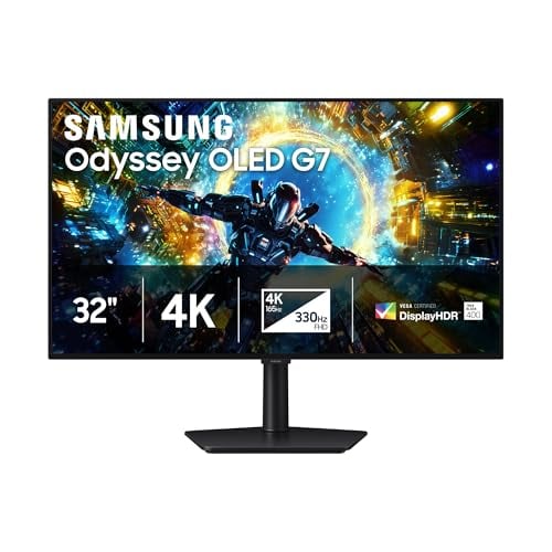 Samsung 32" Odyssey OLED G7 4K 165Hz Gaming Monitor Deal
