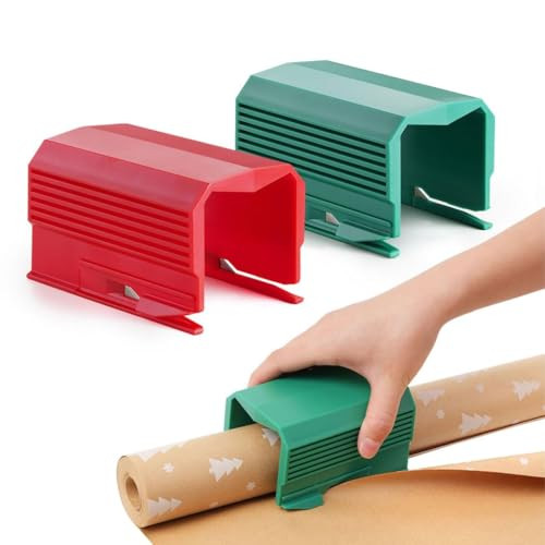 2PC Wrapping Paper Cutter