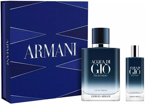 Acqua di Giò Profondo Eau de Parfum Father's Day Gift Set (3.4-oz + 0.5-oz) Deal