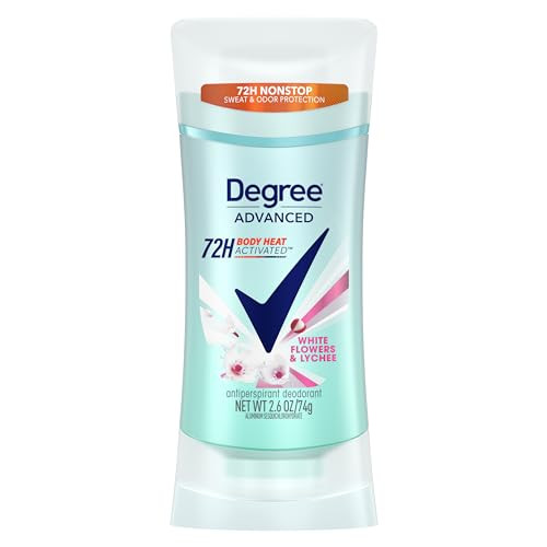 Degree Advanced Protection Antiperspirant Deodorant 2.6-Oz (White Flowers and Lychee)