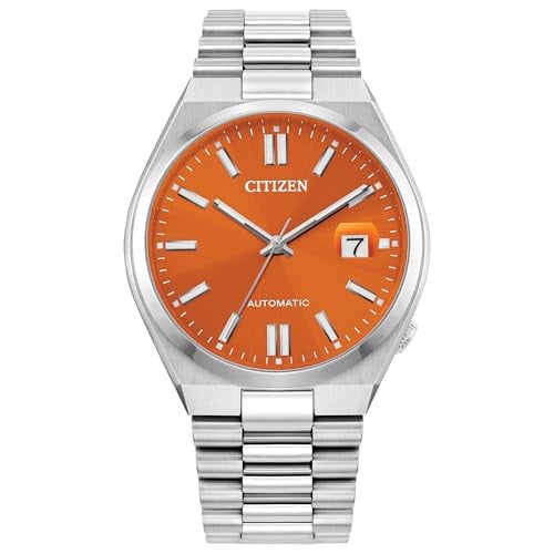 Citizen Men's Automatic Tsuyosa Sport Luxury Watch (Orange)
