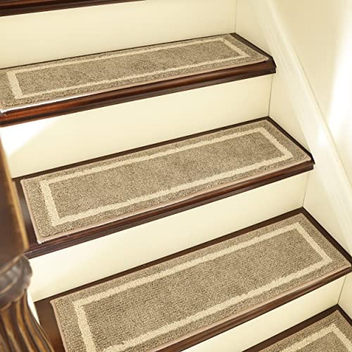 COSY HOMEER Soft Non-Slip Stair Treads 4-Piece 8"x28"