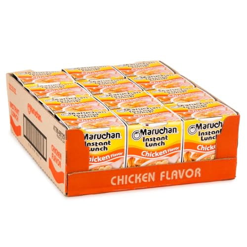 Maruchan Instant Lunch Ramen Noodles, Chicken Flavor (12 Pack)