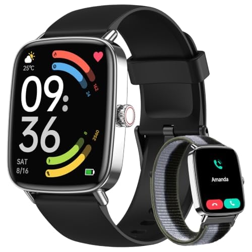 Woneligo 1.85" Smart Watch w/ 2 Bands Deal