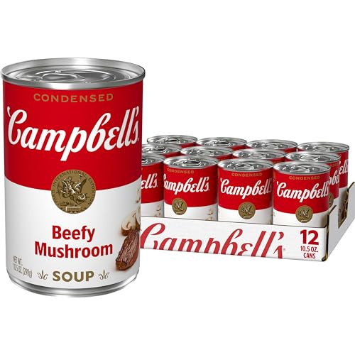 12-Pack 10.5-Oz Campbell's Condensed Soup (Beefy Mushroom)