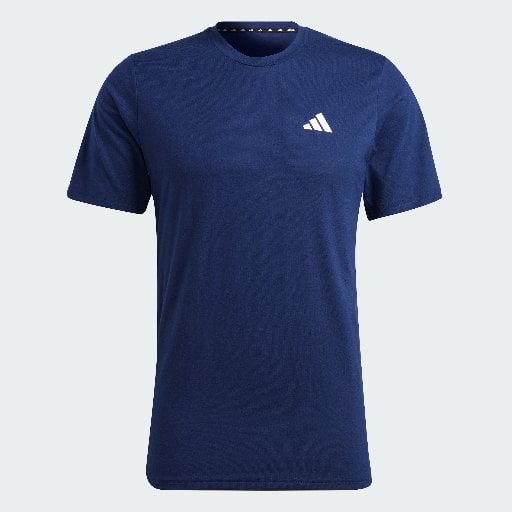 Adidas Men Train Essentials Feelready Training Tee (Blue/Size:M) Deal