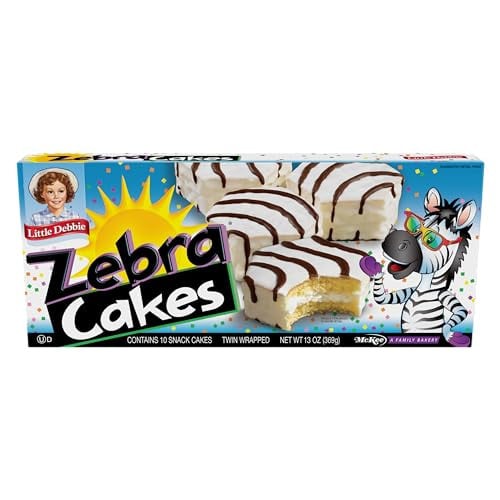 Little Debbie Zebra Cakes 10 Twin-Wrapped Cakes Deal