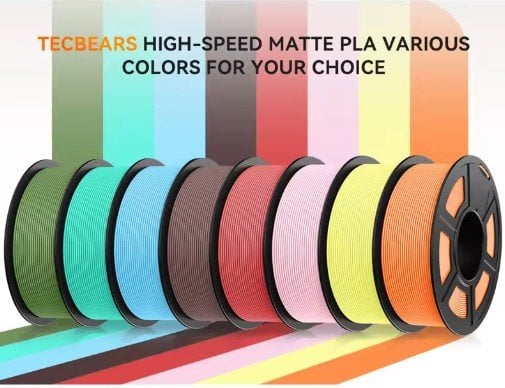 JAYO PLA 3D Printer Filament 1.75mm 10 Rolls 1.1KG/Spool 5 Black 5 White Deal