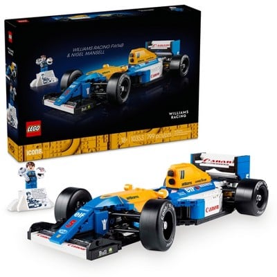 LEGO Icons Williams Racing FW14B & Nigel Mansell Model Car Set 10353 Deal