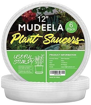 6-Pack 12-Inch Plant Saucers Deal