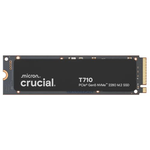 Crucial T710 1TB Gen5 NVMe SSD, Up to 14,900 MB/s