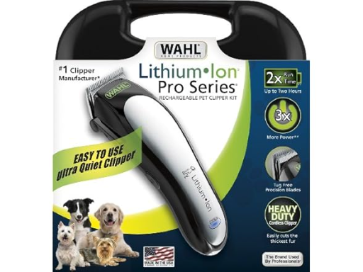 Wahl USA Model 9766 Lithium Ion Pro Series Cordless Animal Clippers