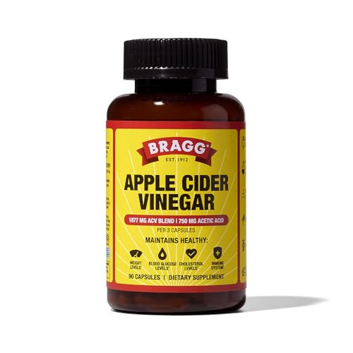 Bragg Apple Cider Vinegar Capsules, 180 Count