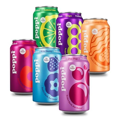Poppi Sparkling Prebiotic Beverages 12-Pack