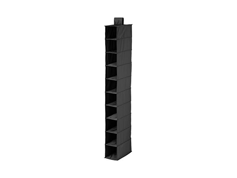 Honey-Can-Do 10-Shelf Hanging Shoe Organizer, Black Deal