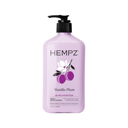 Hempz Limited Edition Vanilla Plum Hydrating Body & Hand Lotion 17 oz Deal