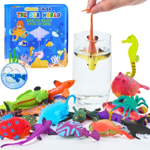Color Changing Squishy Sea Animal Bathtub Toys Deal