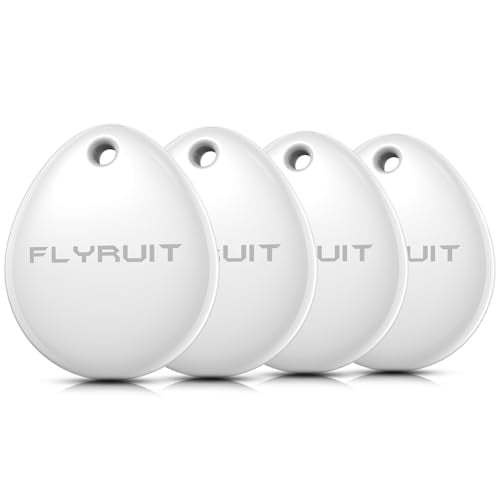 FLYRUIT Apple Find My Bluetooth Tracker Tags 4-Count