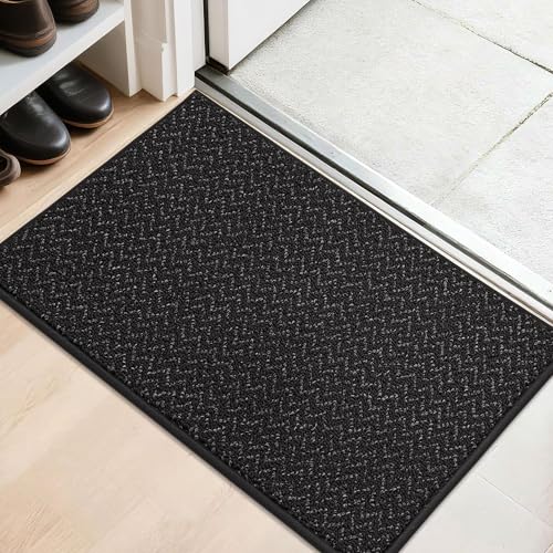 COSY HOMEER 20" x 32" Non-Slip Washable Rug (Black) Deal