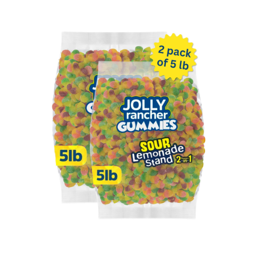 Bulk Jolly Rancher Sour Gummies Lemonade 10lbs