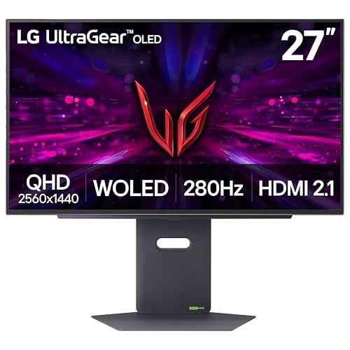 27" LG UltraGear 27GX700A QHD 280Hz Tandem OLED Gaming Monitor Deal