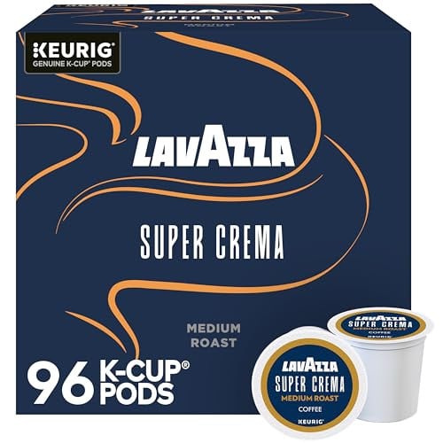 (Prime Deal) Lavazza Super Crema, Single Serve Keurig® K-Cup® Pods, 96 Count Deal