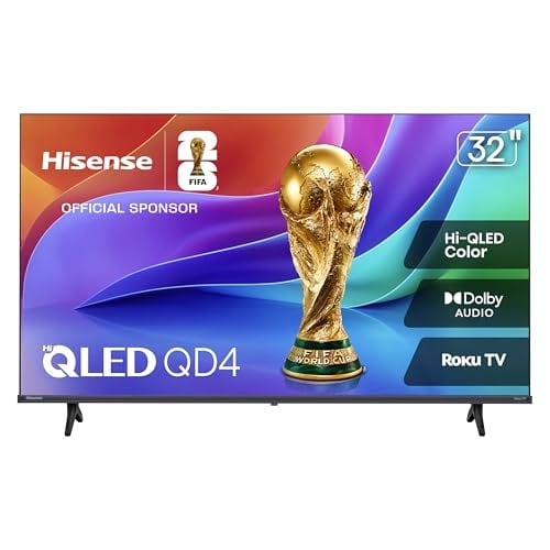 Hisense 32" 720p Hi-QLED Smart Roku TV Deal