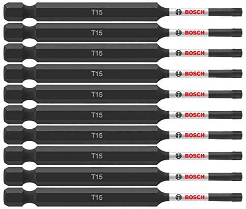 BOSCH ITT1535B 10-Pack 3-1/2 In. Torx #15 Impact Tough Screwdriving Power Bits Deal