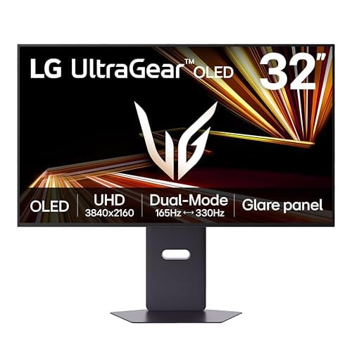 LG 32" 4K UHD OLED Gaming Monitor 165Hz/330Hz