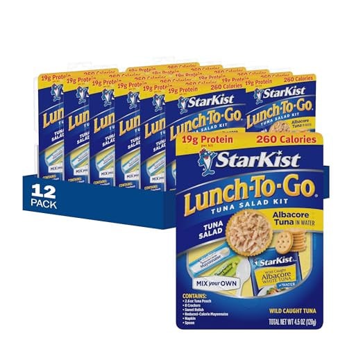 StarKist Lunch To-Go Albacore Mix Your Own Tuna Salad  (In Water) 12-Pack