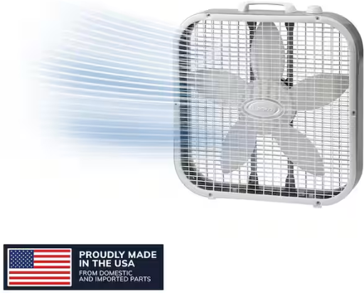 Lasko 20" 3-Speed 1820 CFM Box Fan Deal